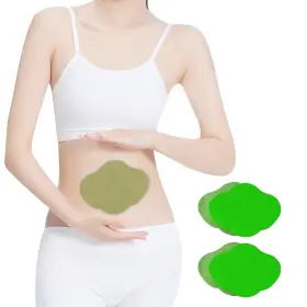 33452 ZAVONIRAE Belly Patch Mugwort Natural Herbal Stickers