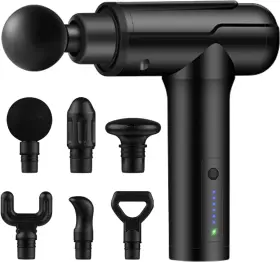 168165 ZEOEZHBI Massage Gun Tissue Neck Massager Pain Relief