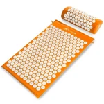 Prosourcefit Acupressure Mat And Pillow Set For Back/neck Pain Orange / White. Fixed Price $29.09.