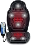 Snailax 262a Massage Seat Cushion Back Massager With Heat - Black. Fixed Price $44.55.