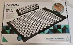 Nizoni Neck And Back Pain Relief Acupressure Mat Pillow Set. Fixed Price $24.99.
