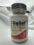 Medinatura T-relief Pet Pain Arnica + 12 90 Tabs Exp 1/29. Fixed Price $16.99.