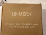 Unmera Acupressure Mat & Pillow Set, Natural Premium Linen Coconut Fiber Read. Fixed Price $40.00.