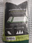 Sivan Back And Neck Pain Relief Acupressure Mat Pillow Set, Chronic Back,nib. Fixed Price $24.00.