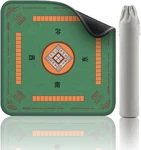 Mahjong Mat Noise Reduction Non-slip 32.4"x32.4" Green Precision-woven Surface N. Fixed Price $51.99.