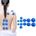 Healthcom 12 Pcs Silicone Massage Cupping Set Piece Assortment, Blue. Fixed Price $27.26.