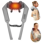 Perlevi Neck And Shoulder Massager With Heat, Cordless Shiatsu. Fixed Price $141.49.