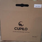 Cupilo Cordless Back Massager Heated Black Cpl-2251. Fixed Price $55.95.