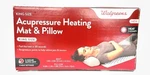 Walgreens Acupressure Heating Mat & Pillow Set King Size 3 Heat Settings New. Fixed Price $33.00.