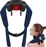 Kingpavonini Neck Massager With Voice Prompt, 2 Silicone Massage Heads,. Fixed Price $36.00.
