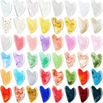 Sherr 48 Pcs Gua Sha Facial Tool Resin Massage Heart Shaped. Fixed Price $70.66.