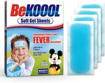 Soft Gel Sheets For Kids Cooling Relief From Fever Discomfort 4 Count. Fixed Price $9.99.