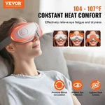 Vevor Eye Massager With Heat, Heated Massage Mask 5 Modes And Bluetooth. Fixed Price $47.95.