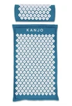 Kanjo Acupressure Mat And Pillow Set For Back & Neck Pain Relief - Sapphire Blue. Fixed Price $25.07.