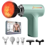 Joysuwerun Massage Gun With Heat Amazing Power! Deep Tissue Green. Fixed Price $38.99.