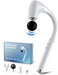 Fvz White Percussion Massage Gun With Upgraded Extension Handle, 10mm Massage.... Fixed Price $81.38.