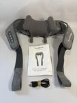 Therazzagge Cordless Neck & Shoulder Massager With Heat Gray Works Great. Fixed Price $31.98.