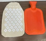 Kanjo Heat Therapy Acupressure Pillow & Hot Water Bottle Neck Stomach. Fixed Price $20.00.