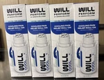 4 Pk Will Perform Menthol & Camphor Cooling Pain Relief 3 Oz Ex 09/25 Sealed. Fixed Price $22.27.