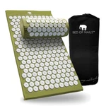 Bed Of Nails The Original Mat And Pillow Set In Green. Fixed Price $119.00.