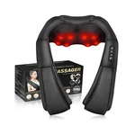 Wertyi Shiatsu Neck Massager, Electric And Back Massager With Heat, 3d K.... Fixed Price $50.15.