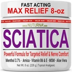 Maximum Strength Sciatica Cream For Pain Relief - 8 Oz Arnica, Msm, Menthol. Fixed Price $50.85.