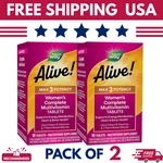 Nature's Way Alive Max3 Women's Multivitamin 90 Tablets Antioxidant 2 Pack. Fixed Price $79.38.