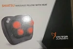 Viktor Jurgen Shiatsu Massage Pillow With Heat. Fixed Price $30.00.