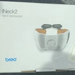 Tested Breo Ineck2 Shiatsu Neck Massager White Brown Black Missing Straps. Fixed Price $35.50.