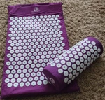 Dosensepro Acupressure Mat & Pillow Set, 2 Piece Purple Gently Used 28" Long. Fixed Price $22.99.