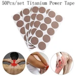 50pcs/5sheets Tape Titanium Discs Pain Therapy Cure K Neck Massage. Fixed Price $29.44.