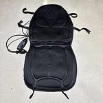 Comrelax Back Massager With Heat 8 Motors, Massage Chair Pad, Seat Black. Fixed Price $14.00.