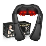Shiatsu Neck Massager, Back And Massager With Heat, Electric Deep Tissue 3d. Fixed Price $55.06.