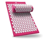 Bed Of Nails Acupressure Pillow And Mat Set In Pink. Fixed Price $45.99.