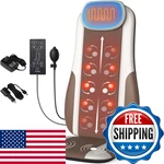 Comrelax Shiatsu Back Massager Heat Massage Chair Pad Seat Cushion For Stress. Fixed Price $164.35.