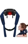 Kingpavonini Neck Massager With Voice Prompt, 2 Silicone Massage Heads,. Fixed Price $44.97.