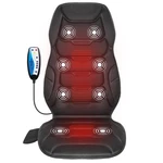 Comfier Back Massager With Heat, Vibration Massage Seat Cushion Jet Black. Fixed Price $122.35.