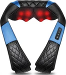 Woqqw Shiatsu Back & Neck Massager, Deep Tissue Kneading Massage W. Heat. Fixed Price $24.59.