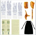 Reflexology Socks And 4pc Resin Massage Tool Set With Storage Bag Health New. Fixed Price $8.55.