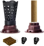 100pcs Moxibustion Sticks And Self-stick Base 5-years Moxa Cone Moxi.... Fixed Price $32.29.