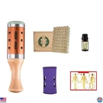 Portable Moxibustion Pot With Ceramic Burner & Scraping Cup - Heat Therapy Set. Fixed Price $52.93.