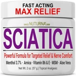 Sciatica Nerve Cream - Maximum Strength Comfort For Feet, Hands, Legs, .... Fixed Price $29.27.