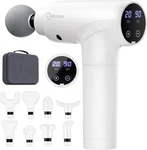Cotsoco Massage Gun Deep Tissue, Muscle With 9 Attachment (white). Fixed Price $41.99.