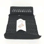 Prosourcefit Acupressure Mat And Pillow Set For Back/neck Pain Relief - Black. Fixed Price $9.99.