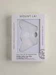 Mount Lai White Jade Gua Sha Sculpting Tool With Protective Pouch Open Box. Fixed Price $47.99.