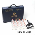 Express Ship Hansol 17 Cups Cupping Set With Hand Pump, Multiple Cup Sizes. Fixed Price $56.00.