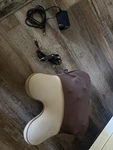 Sotion Hy-3417 Back Massager Vibrating Brown Beige Car Wall Adapter. Fixed Price $10.00.