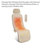 Heycool Massage Mat Full Body, Back Massager With Heat And Vibration, Massage.... Fixed Price $53.00.