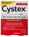 Cystex Plus Uti Tablets Urinary Pain Relief Helps W/ Infection 48 Ct --. Fixed Price $15.95.