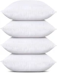 Utopia Bedding Throw Pillows (set Of 4 White) 18 X Inches For Sofa.... Fixed Price $45.29.